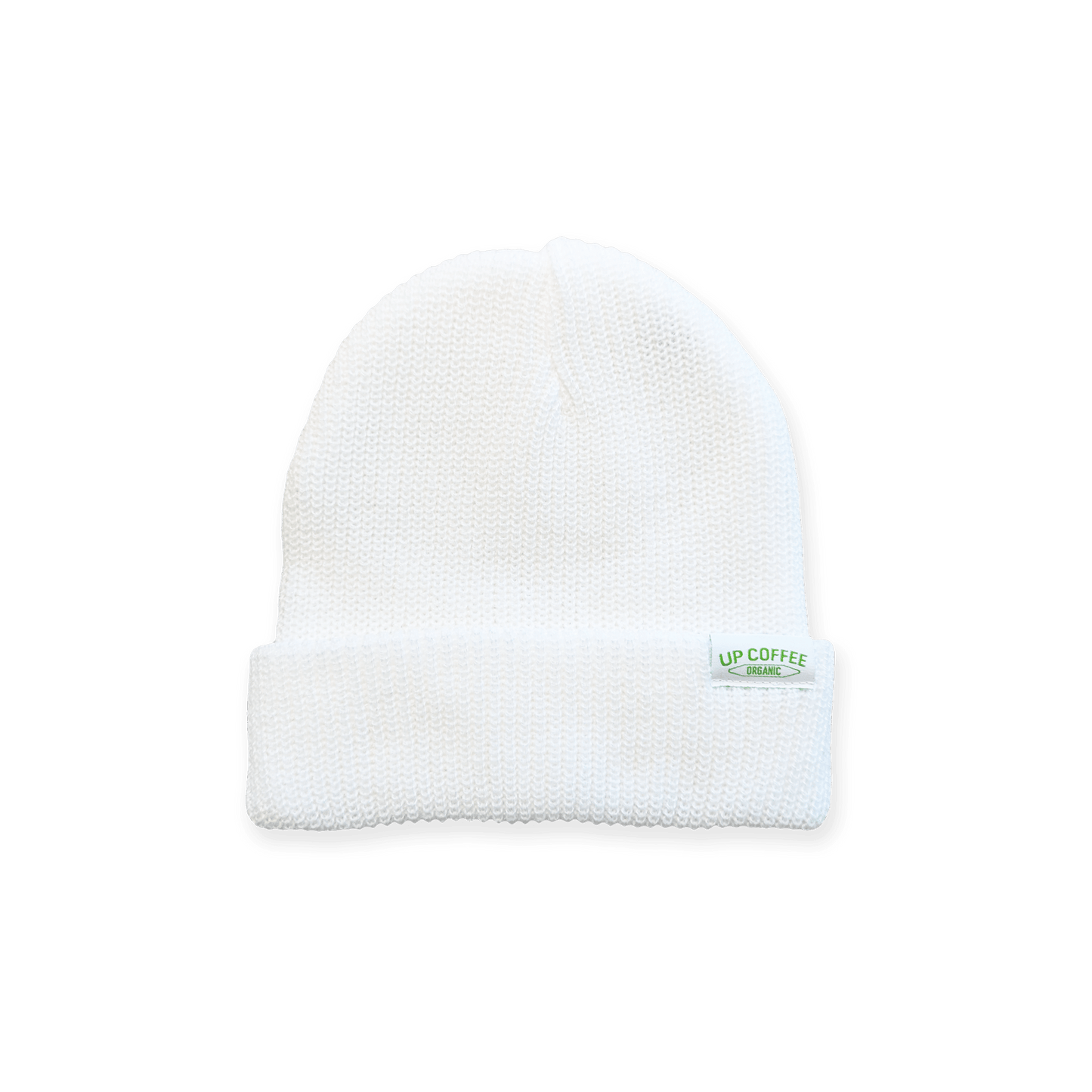 Up Coffee Beanie – White - Up Coffee