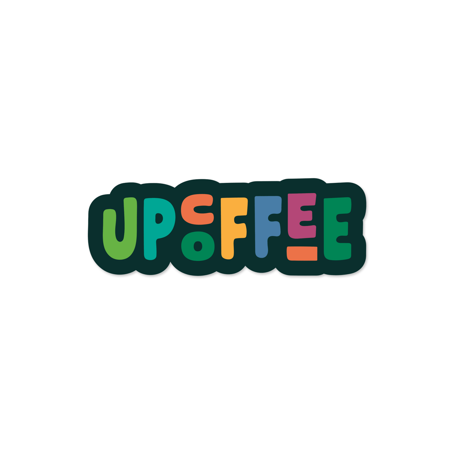 Up Coffee Sticker – Multi - Up Coffee