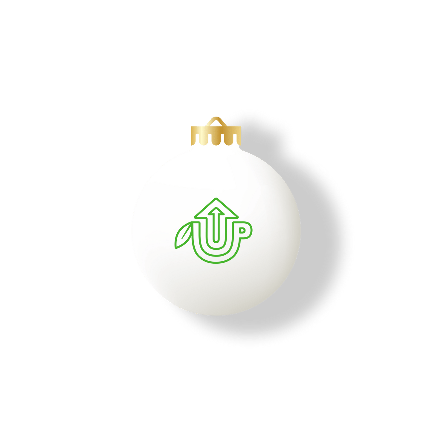 Coffee Icon Holiday Ornament - Up Coffee