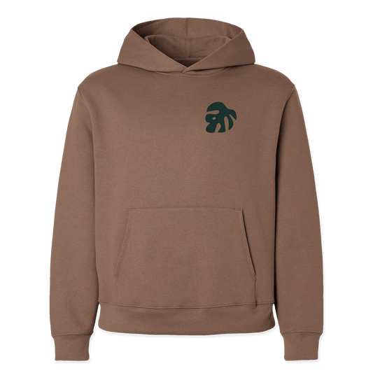 Monstera Hoodie - Up Coffee
