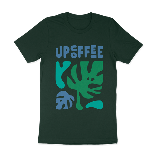 Monstera T-Shirt - Up Coffee