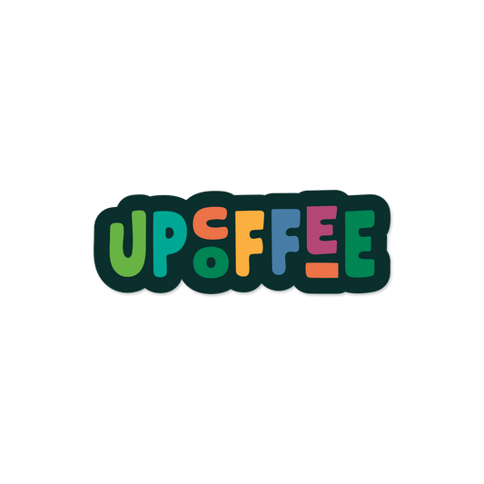 Up Coffee Sticker – Multi - Up Coffee